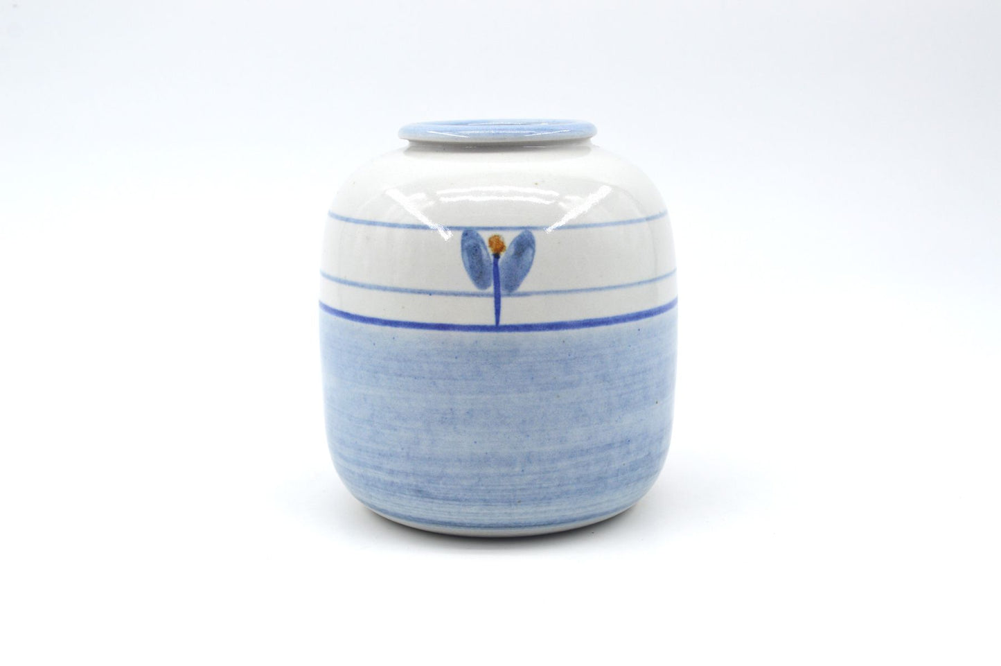 Vintage Einar Paulsen Vase 3740-2 Søholm Stentøj Dänemark Vase 1980s Danish Mid-Century Modern Design original Bornholmer Kunstkeramik