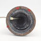 Große brutalistische Sejer Unic Danmark Studiokeramik Lampe - 1960s Mid-Century Fridtjof Sejersen ornamentale dänische Keramiklampe Unikat