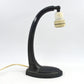 Antike Jugendstil Zinn Tischlampe mit Lampenschirm – 1920 dänisches Skønvirke Design Schreibtischleuchte – Art-Deco Bauhaus Design