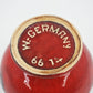 WGP Fat-Lava Bay Keramik Pop-Art Vase 66-14 1960s Bodo Mans Design
