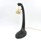 Antike Jugendstil Zinn Tischlampe mit Lampenschirm – 1920 dänisches Skønvirke Design Schreibtischleuchte – Art-Deco Bauhaus Design