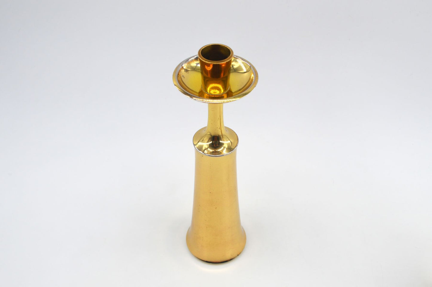 Mid-Century Modern Jens Harald Quistgaard Design Kerzenhalter Danmark 1950s dänische moderne Designklassiker – zeitgenössisches dänisches Design