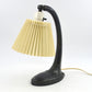 Antike Jugendstil Zinn Tischlampe mit Lampenschirm – 1920 dänisches Skønvirke Design Schreibtischleuchte – Art-Deco Bauhaus Design