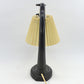 Antike Jugendstil Zinn Tischlampe mit Lampenschirm – 1920 dänisches Skønvirke Design Schreibtischleuchte – Art-Deco Bauhaus Design