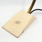 Mid-Century Hexenhut Schreibtischlampe mit Schwanenhals und Schrumpflack 1960s Bauhaus Vintage Design