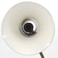 Mid-Century Hexenhut Schreibtischlampe mit Schwanenhals und Schrumpflack 1960s Bauhaus Vintage Design