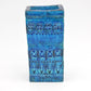 Mid-Century Bitossi Aldo Londi Design Vase 727/18 Rimini Blu 1960s Fat-Lava Design