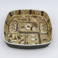 Vintage Royal Copenhagen 719/2884 Fajance Schale Dänemark, Nils Thorsson Design, Danish Design 1960er Jahre Baca Serie MCM Designklassiker
