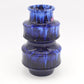 WGP Scheurich Fat-Lava Keramik Pagode Vase 267-20 1970s Pop-Art Design