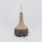 Brutalistische Løvemose Denmark Keramik Tischlampe Dänemark 1960s Brutalist Design