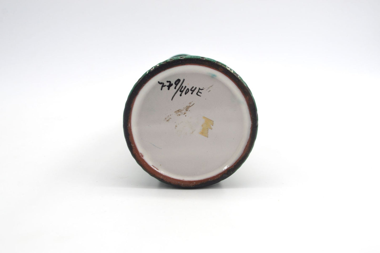 Große Graverens Sandnes Norwegen Fat-Lava Studiokeramik Vase 779/404E 1950s MCM norwegische modernistische Vintage Design Kunstkeramik