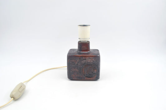 Mid-Century Desiree Stentøj Danmark Design Keramik Tischlampe 2012 1960s Danish Modern Design dänische moderne Kunstkeramik