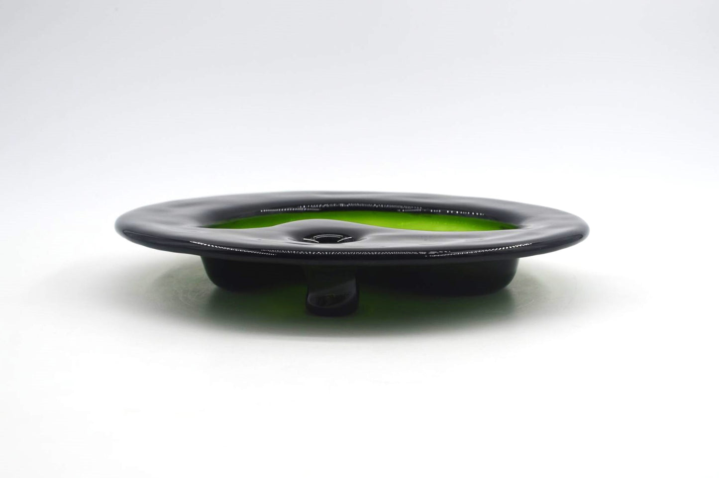 Mid-Century Holmegaard Boule Opaline Glass Lamp Michael Bang Design