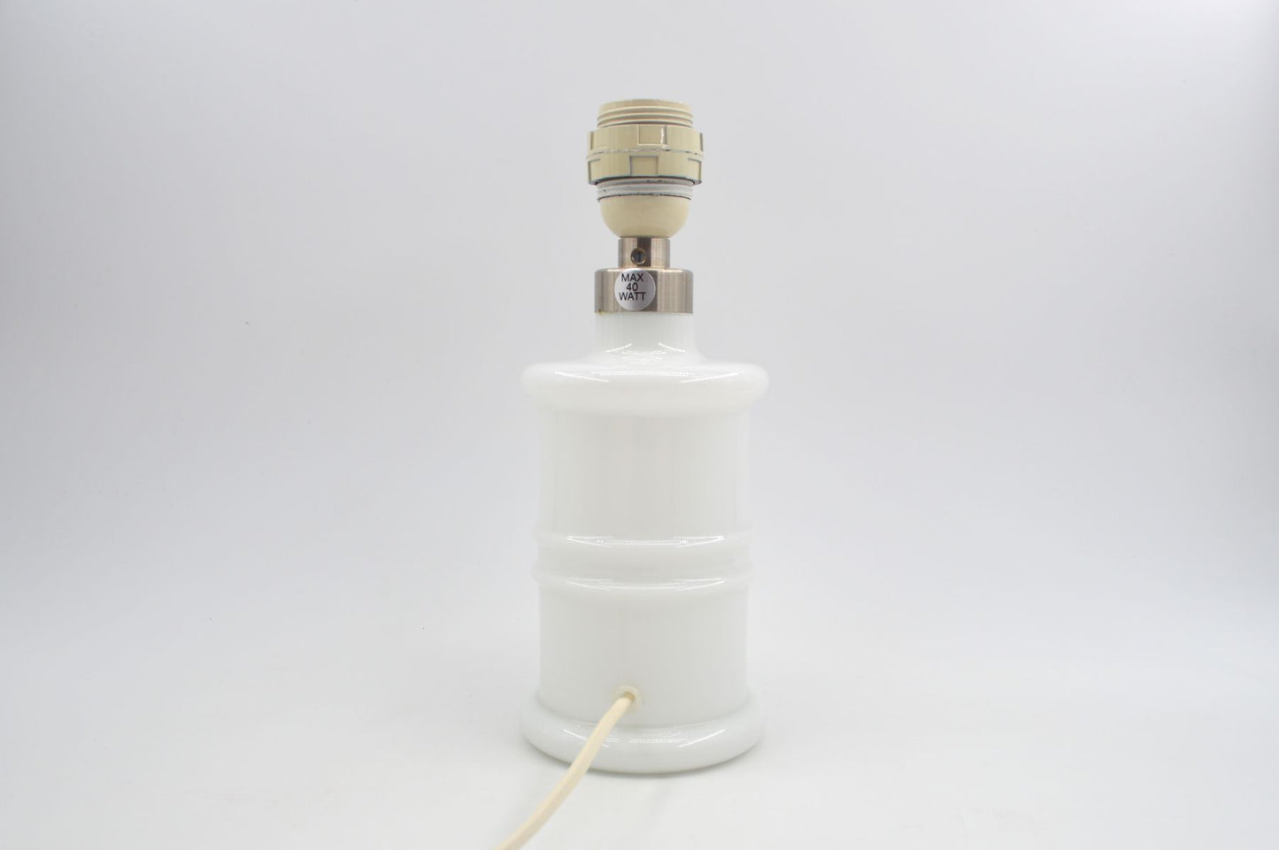 Mid-Century Royal Copenhagen / Holmegaard Opalglaslampe „Apotheker“ Lampe Sidse Werner (1931-1989) Designlampe 1980s Danish Designklassiker