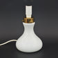 Mid-Century Odreco Denmark Opalglas Lampe 1970s Danish Modern Design
