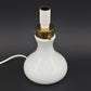 Mid-Century Odreco Denmark Opalglas Lampe 1970s Danish Modern Design