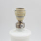 Mid-Century Royal Copenhagen / Holmegaard Opalglaslampe „Apotheker“ Lampe Sidse Werner (1931-1989) Designlampe 1980s Danish Designklassiker