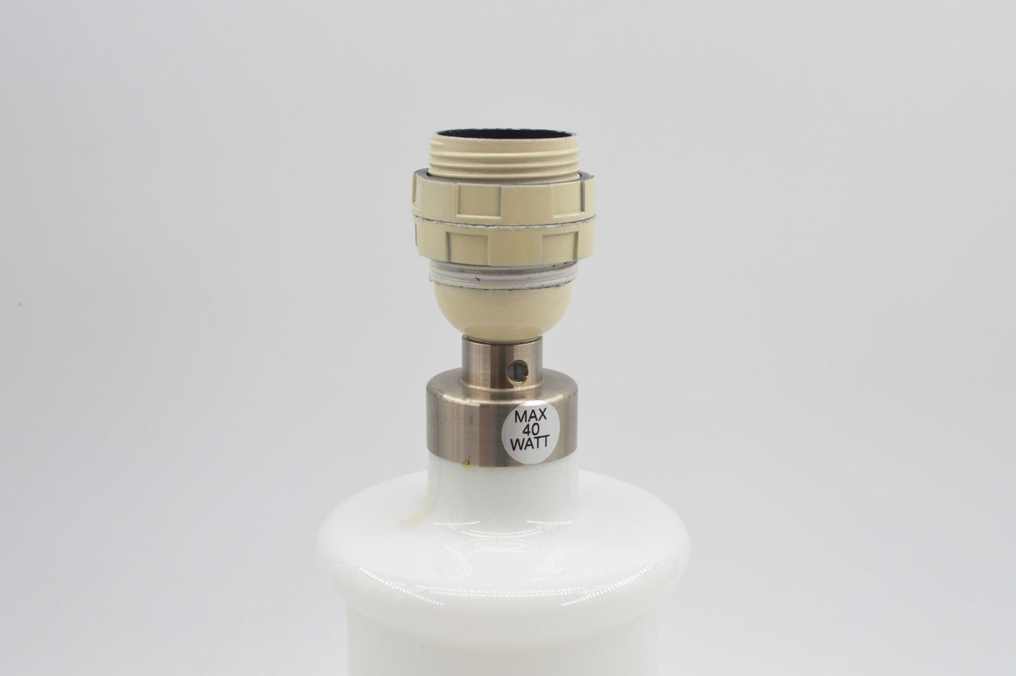 Mid-Century Royal Copenhagen / Holmegaard Opalglaslampe „Apotheker“ Lampe Sidse Werner (1931-1989) Designlampe 1980s Danish Designklassiker