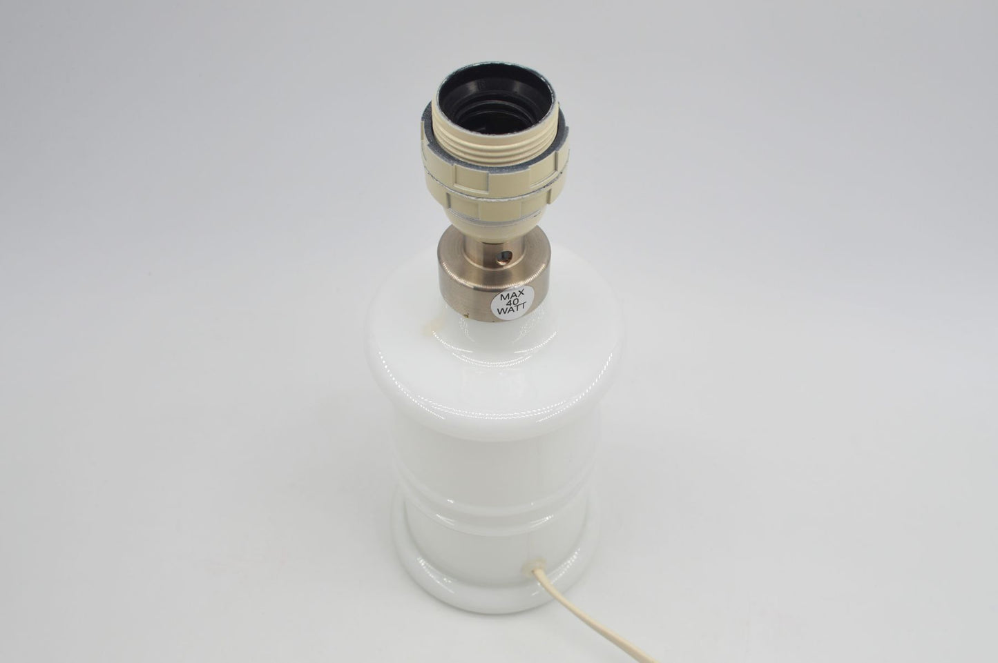 Mid-Century Royal Copenhagen / Holmegaard Opalglaslampe „Apotheker“ Lampe Sidse Werner (1931-1989) Designlampe 1980s Danish Designklassiker