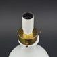 Mid-Century Odreco Denmark Opalglas Lampe 1970s Danish Modern Design