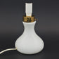 Mid-Century Odreco Denmark Opalglas Lampe 1970s Danish Modern Design
