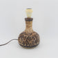 Mid-Century Axella Tischlampe Aksel Larsen 1970s Brutalist Danish Design