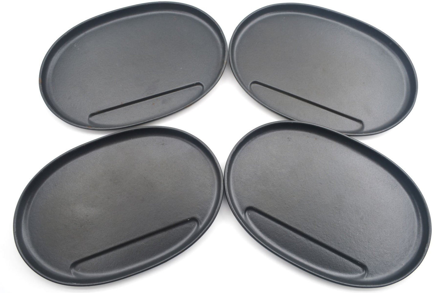 Seltene Copco Denmark Gusseisen Teller / Grillteller Mid-Century Michael Lax Design 1970s dänisches Vintage Design Kochgeschirr – MCM-Designklassiker