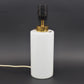 Große Vintage Odreco Danmark Opalglas Lampe 1970s Danish Design Glaskunst Dänemark