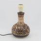 Mid-Century Axella Tischlampe Aksel Larsen 1970s Brutalist Danish Design