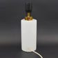 Große Vintage Odreco Danmark Opalglas Lampe 1970s Danish Design Glaskunst Dänemark