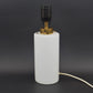Große Vintage Odreco Danmark Opalglas Lampe 1970s Danish Design Glaskunst Dänemark