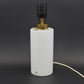 Große Vintage Odreco Danmark Opalglas Lampe 1970s Danish Design Glaskunst Dänemark