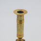 Antike dänische Jugendstil Messing Kerzenhalter 1920’s dänisches Skønvirke Design Handarbeit skandinavischer Art Nouveau