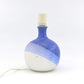 Karsten Nielsen Frederikshavn Danmark Studiokeramik Tischlampe 1980s Danish Modern Design Kunstkeramik