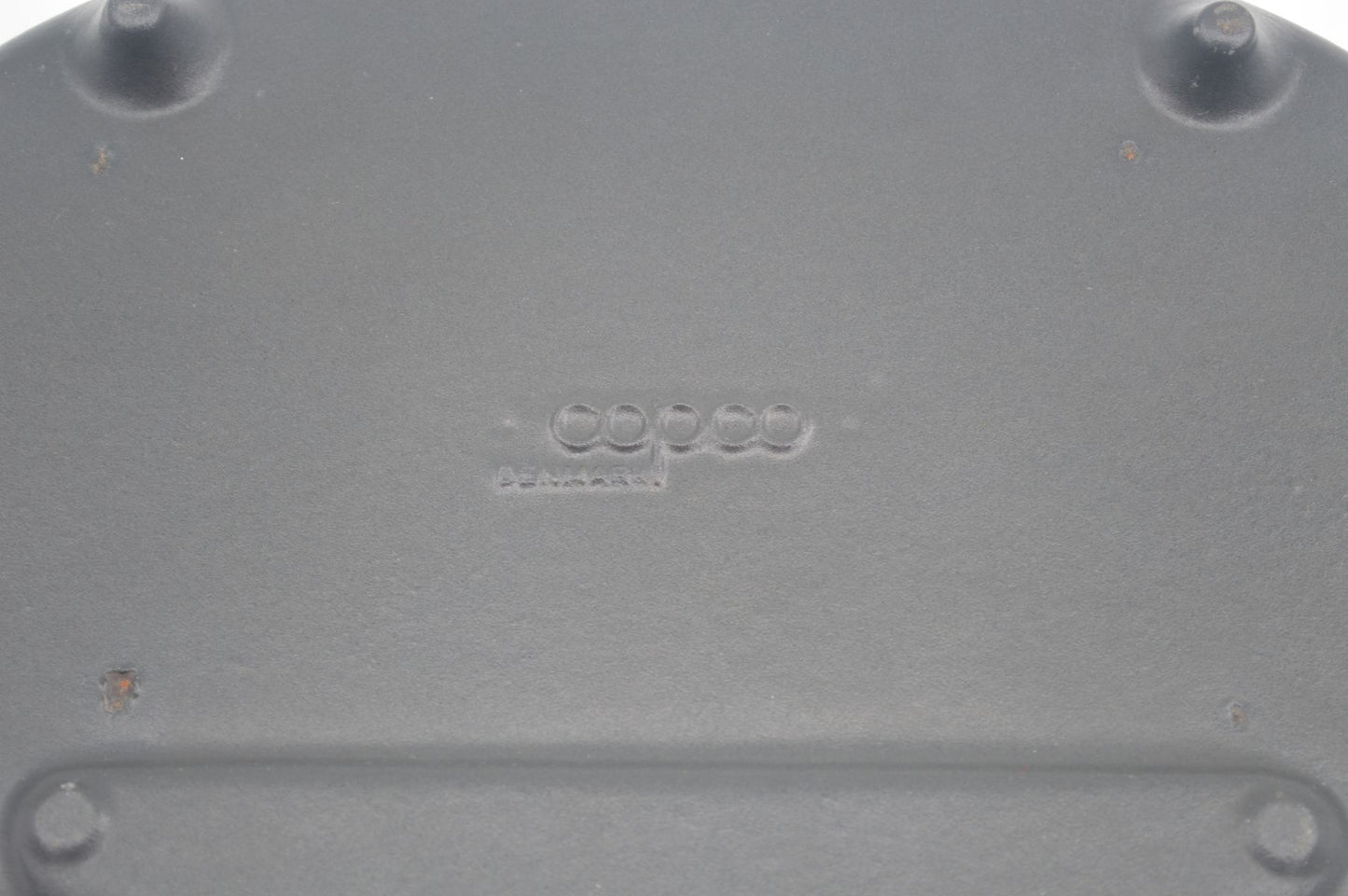 Seltene Copco Denmark Gusseisen Teller / Grillteller Mid-Century Michael Lax Design 1970s dänisches Vintage Design Kochgeschirr – MCM-Designklassiker