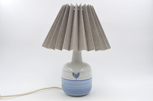 Vintage Søholm Stentøj dänische Kunstkeramik Tischlampe 1960s Design Maria Philippi Mid-Century Modern Bornholmer Studiokeramik