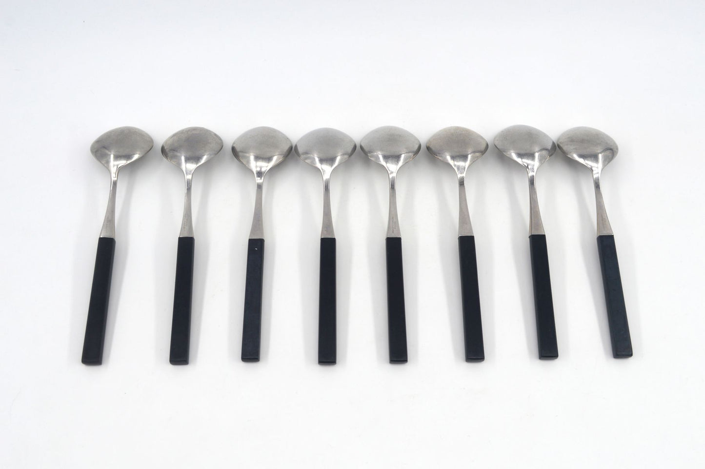 Mid-Century Lundtofte Opus Design Tias Eckhoff (1926–2016) Designbesteck 31 Teile dänisches Vintage Besteck 1980s Danish Modern Design Dansk Knivfabrik Lundtofte