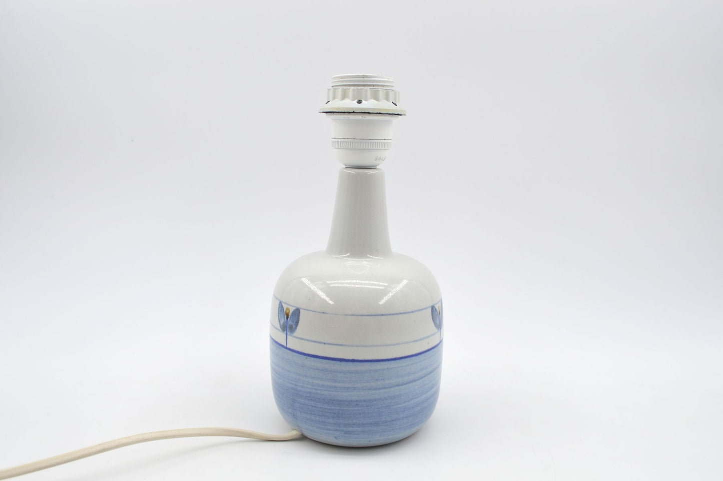 Vintage Søholm Stentøj dänische Kunstkeramik Tischlampe 1960s Design Maria Philippi Mid-Century Modern Bornholmer Studiokeramik