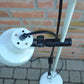 Mid-Century Horn Belysning Danmark Type 861 1960s Spaceage Spotlampe Modernes dänisches Design