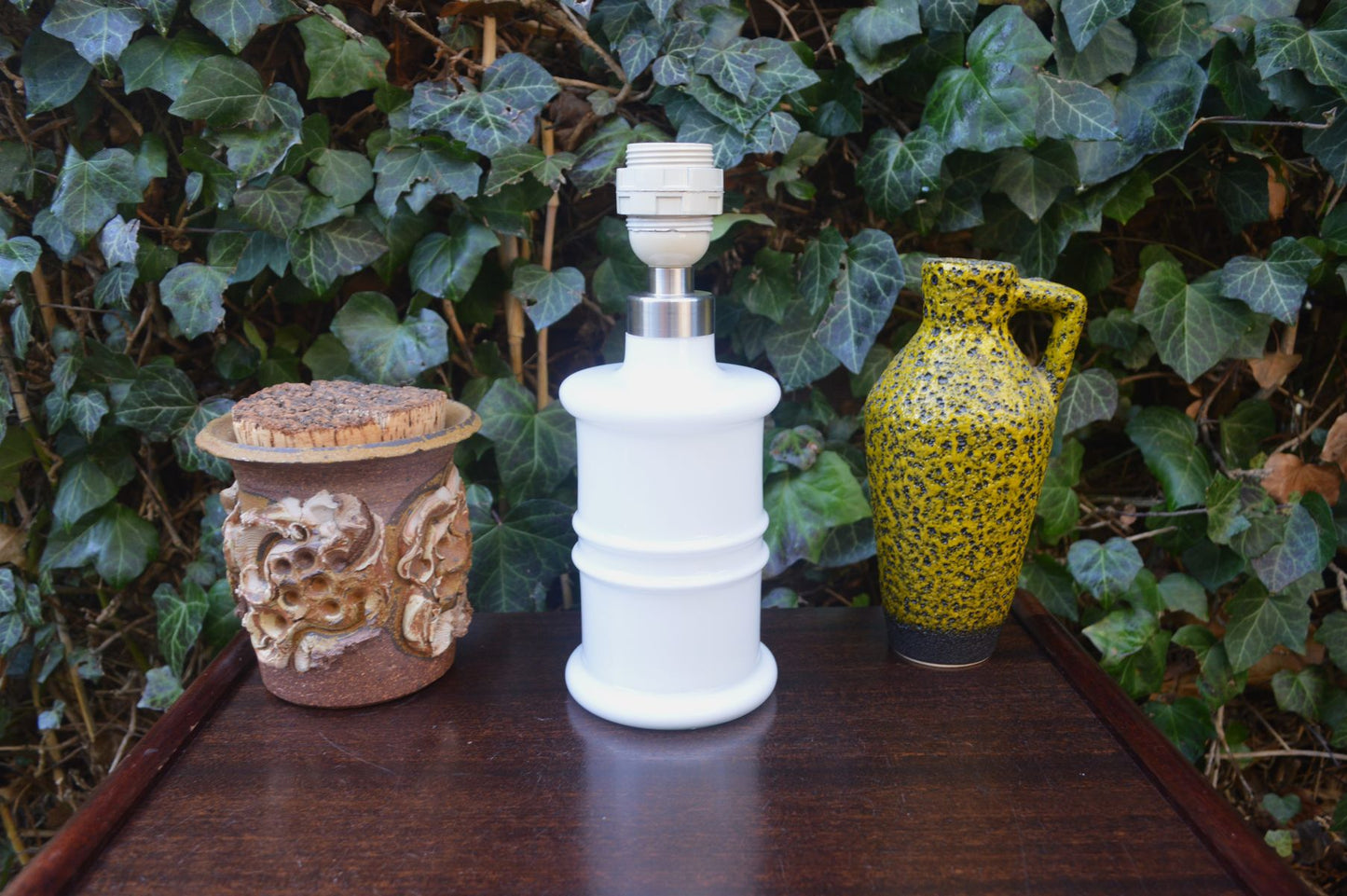 Mid-Century Royal Copenhagen / Holmegaard Opalglaslampe „Apotheker“ Lampe Sidse Werner (1931-1989) Designlampe 1980s Danish Designklassiker