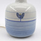 Vintage Søholm Stentøj dänische Kunstkeramik Tischlampe 1960s Design Maria Philippi Mid-Century Modern Bornholmer Studiokeramik