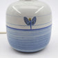 Vintage Søholm Stentøj dänische Kunstkeramik Tischlampe 1960s Design Maria Philippi Mid-Century Modern Bornholmer Studiokeramik
