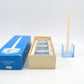 Mid-Century 1960s Holmegaard Danmark Skjold Kerzenhalter originalverpackt Per Lütken (1916-1998) Design 1960s – Danish Modern Designklassiker