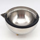 Vintage Bodum Tea Ball Design Teekanne mit Teesieb - 1980s Carsten Jorgensen Design, postmoderne dänische Edelstahl Teekanne Memphis Stil