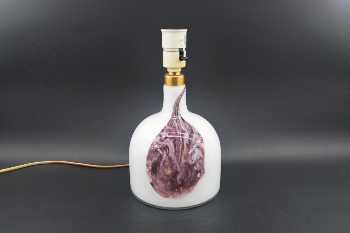Vintage Holmegaard Lamp Art Symmetrisk Mid-Century Tischlampe von Michael Bang für Holmegaard Dänemark Designlampe - 1970s dänische Designlampe