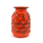 WGP Jasba Keramik Vase N033 1116 „Ananas“ Vintage Vase mit seltener Fat-Lava Glasur 1960s West German Mid-Century Design Pop-Art Vase