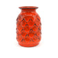 WGP Jasba Keramik Vase N033 1116 „Ananas“ Vintage Vase mit seltener Fat-Lava Glasur 1960s West German Mid-Century Design Pop-Art Vase