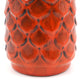 WGP Jasba Keramik Vase N033 1116 „Ananas“ Vintage Vase mit seltener Fat-Lava Glasur 1960s West German Mid-Century Design Pop-Art Vase