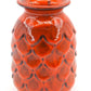 WGP Jasba Keramik Vase N033 1116 „Ananas“ Vintage Vase mit seltener Fat-Lava Glasur 1960s West German Mid-Century Design Pop-Art Vase