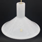 Mid-Century Modern P&T Pendellampe Michael Bang für Holmegaard Dänemark Designlampe 1970s Design Opalglas Hängelampe – dänischer Designklassiker